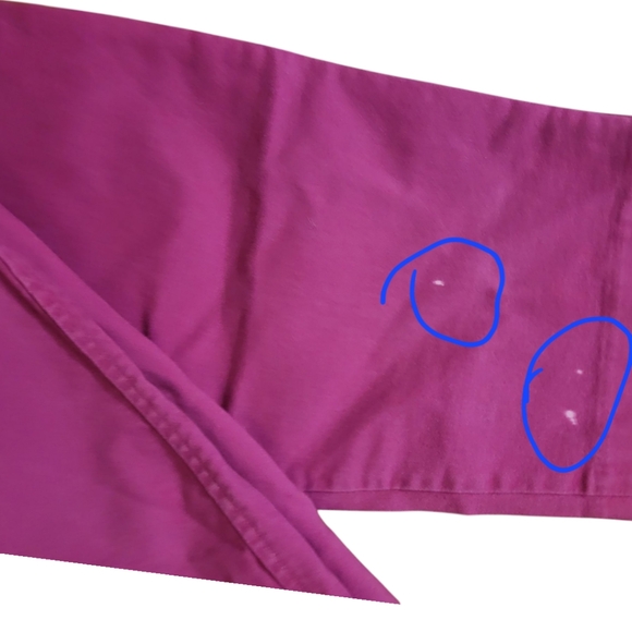 2 For $31 Old Navy Magenta Pixie Chino Straight Leg Pants Size 14 Petite - Picture 4 of 6